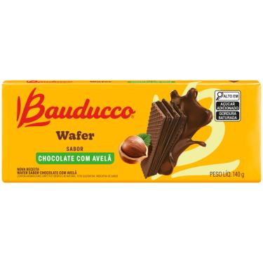 Imagem de Biscoito Wafer Bauducco Chocolate com Avelã 165g