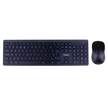 Imagem de Kit com Teclado e Mouse Sem Fio Intelbras CSI 50