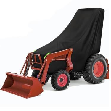 Imagem de STAYDEN Capa Para Trator À Prova D'Água 1200D, Compacta E Resistente, Compatível Com Kubota, John Deere, Mahindra Bobcat (Capa Grande)