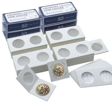 Imagem de Xxmbbjy 200 Peças De Moedas Papelão Premium 2 X 2" Para Coleção Itens Colecionadores Grandes E Porta-Mylar (Moedas Grandes)