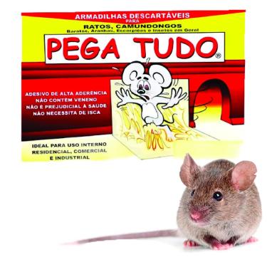 Imagem de Armadilha Adesiva para Ratos e Camundongos Pega Tudo - Sem veneno