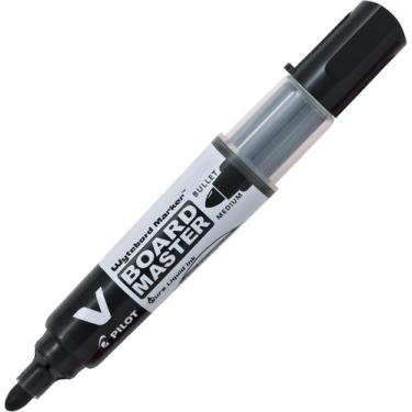 Imagem de Marcador para quadro branco wbma-vbm-m preto pilot