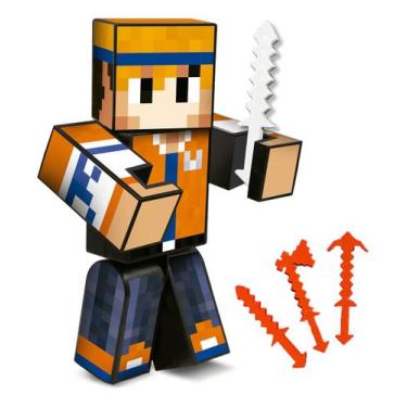 Imagem de Boneco Articulado Hey Davi Mine Ferramenta Algazarra Craft