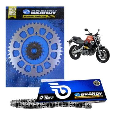 Imagem de Kit Relação Completo 520x112l Yamaha Mt-03 660 2006 Até 2012 - Brandy