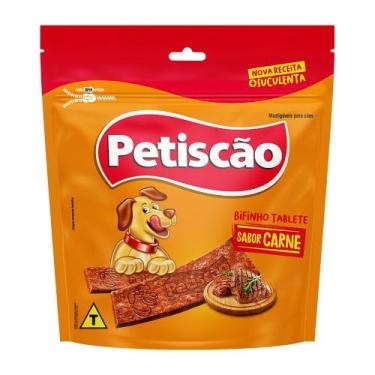 Imagem de Petiscão Bifinho Tablete Mastigável Sabor Carne - 250g