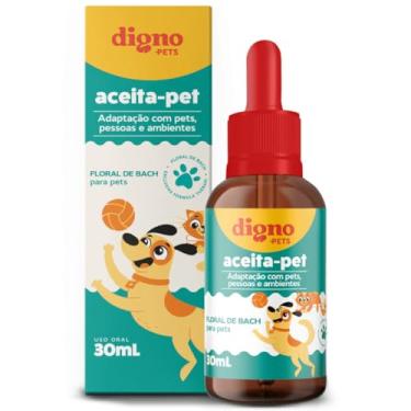 Imagem de FLORAL BACH DIGNO PET ACEITA PETS 30ML THERAPI ADAPTAÇÃO COM PETS, PESSOAS E AMBIENTES