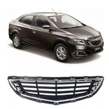 Imagem de Grade Inferior Onix Prisma 2012 13 14 15 2016 Friso Cromado - TOP