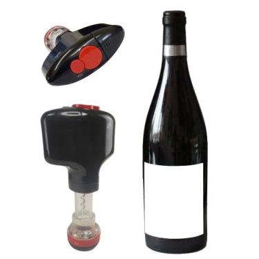 Imagem de Abridor de Vinho Saca Rolha Automatico Garrafa Casa Restautante Adega 