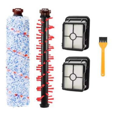 Imagem de Filtro de substituição 1866 para aspirador Bissell Crosswave Pet Pro 1785 2554 2551 2306 2304 1785A 2596. Rolos de escova compatíveis Bssell crosswave. Peças de substituição para aspirador de pó