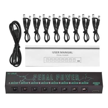 Imagem de 2X M-Vave Fonte De Alimentação Para Pedal De Efeito De Guita