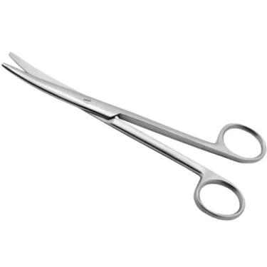 Imagem de Tesoura Mayo Stille Curva 17 cm Instrumento Cirúrgico