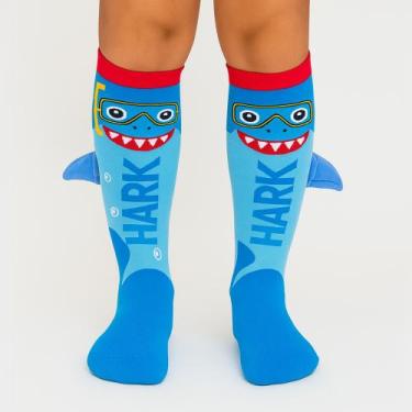 Imagem de Meia Maluca 3d Adulto E Infantil Divertida Cano Alto Colorida - BBH, T