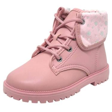 Imagem de Bota Coturno Infantil Menina Casual Moderna Molekinha