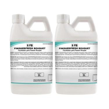 Imagem de Kit 2 Finalizador Passadoria Tecido Finisherfresh Bouquet 2L