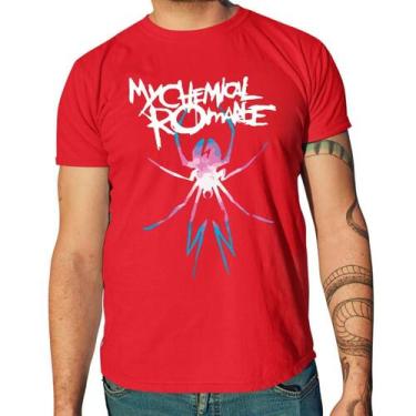 Imagem de Camiseta Unissex My Chemical Romance Banda Rock Emo Estampa Exclusiva 