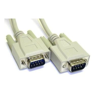 Imagem de Cabo Adaptador Serial 9 Pinos Macho X Macho Rs232 Db9 1,5m