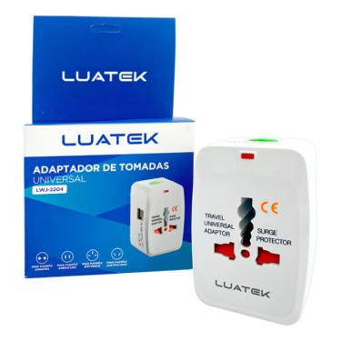 Imagem de Adaptador De Tomada Universal Com Usb