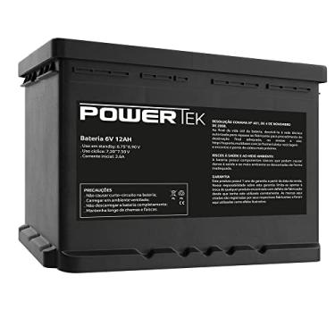 Imagem de Bateria Powertek 6V 12Ah - EN005