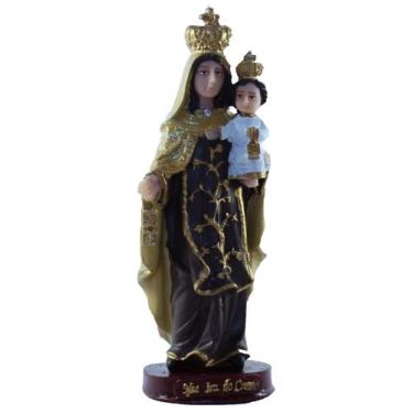 Imagem de Imagem Nossa Senhora Do Carmo Em Resina 16 Cm - Bialluz Presentes