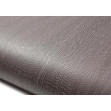 Imagem de ROSEROSA Descole e cole papel de parede autoadesivo de madeira sintética premium, acabamento de moldagem de espelho PW132