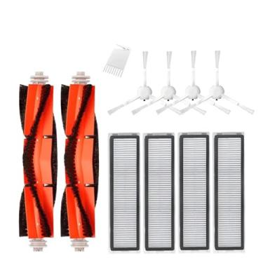 Imagem de Compatible With Dreame D9 / D9 Max/Trouver LDS Finder Robot Vacuum Roller Side Brush Mop Filter Water TankSpare Part Accessories(10pcs)