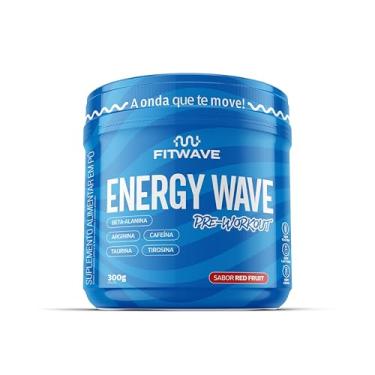 Imagem de Pré-Treino Energy Wave Pré Workout (300g) FitWave - Sabor Red Fruit