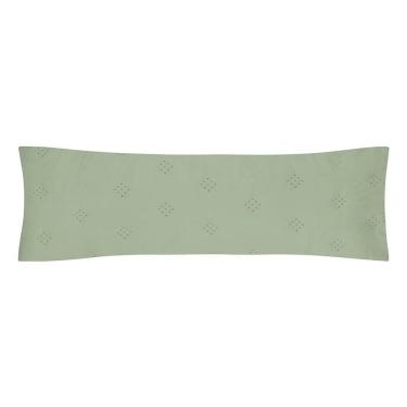 Imagem de Porta Travesseiro Body Pillow Altenburg Ultrawave Anarruga Verde