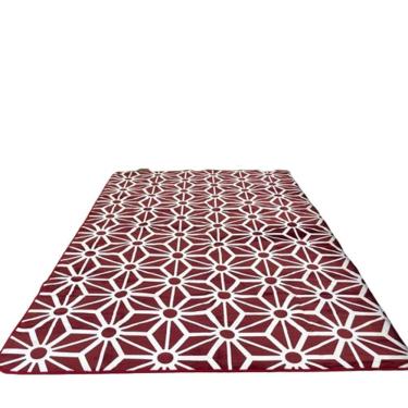 Imagem de Tapete Flannel Sala Quarto Luxo Macio 2,00X1,40 Vermelho