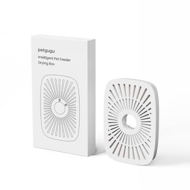 Imagem de PETGUGU Caixa dessecante para alimentador automático PF2 para gatos – Desumidificador de armazenamento de alimentos que absorve umidade, fácil de instalar, 1 pacote
