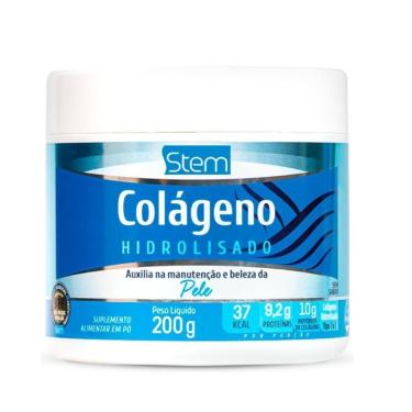 Imagem de Colágeno em PÓ Hidrolisado sem sabor 200g STEM-Unissex