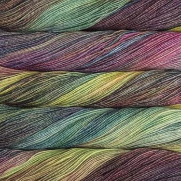 Imagem de Malabrigo Meia fio tingido à mão (866 - Arco Iris)