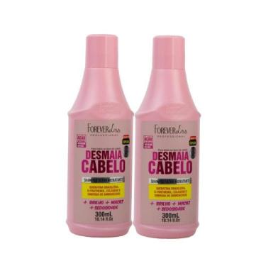 Imagem de Forever Liss Professional Desmaia Cabelo Kit 2 Shampoo 300ml