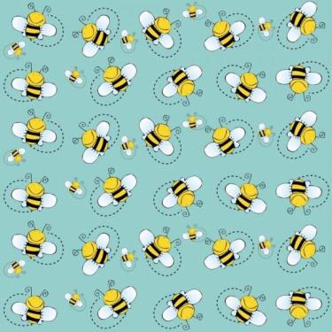 Imagem de Papel De Parede Infantil Abelhas