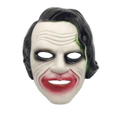 Imagem de Máscara de cosplay Jokers Halloween Cosplay Adereços de terror de plás