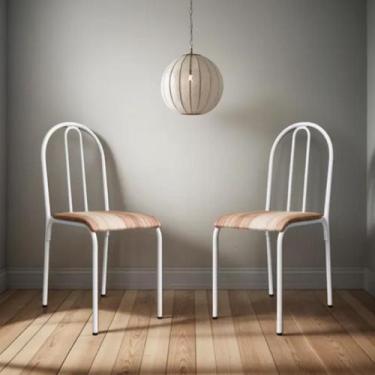 Imagem de Kit 2 Cadeiras de Jantar Varanda Cozinha Sala de Estar Epoxi 544.arc -