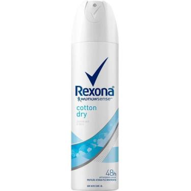 Imagem de Desodorante aerosol rexona feminino cotton dry 150ml