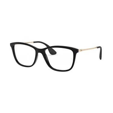 Imagem de ARMAÇÃO OCULOS GRAU RAY BAN RB7135L 5930 54 PRETO BRILHO DOURADO