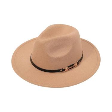 Imagem de Chapéu Vintage De Lã Para Mulheres, Estilo Jazz, Elegante, Com Ponta, 