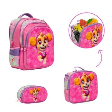 Imagem de Kit Mochila Infantil Costas Skye 3D Costas Envio Imediato - TOYS 2U