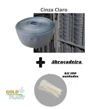 Imagem de Protetor de portão fita para grade, sacada, varanda, pergolado nas cor