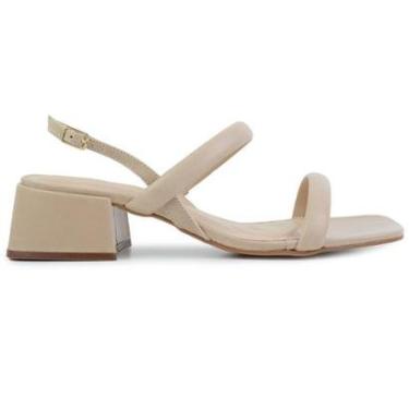 Imagem de Sandália Feminina Cecconello Trigo Bege - 2820-Feminino