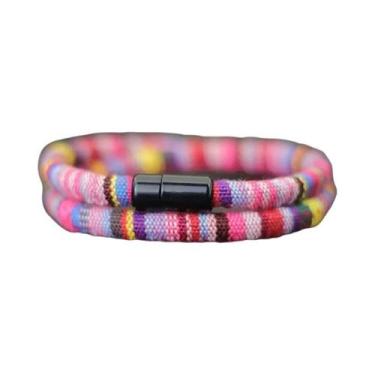 Imagem de Pulseira Magnética De Corda Boêmia Para Homens, Aventura Na Praia E So