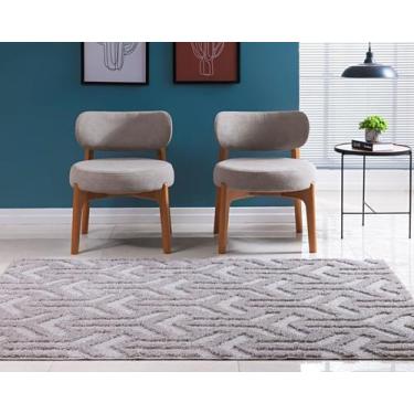 Imagem de Tapete quarto sala consultório sítio 150 por 200 alto e baixo relevo 1