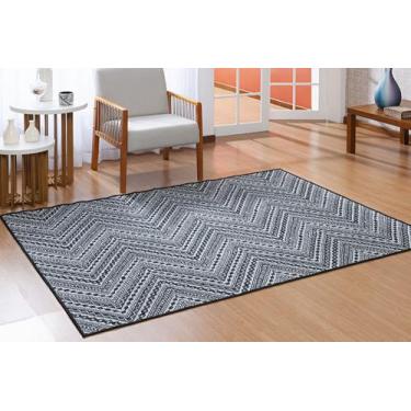 Imagem de Tapete pratik 1,00 x 1,50 antiderrapante moderno toque macio não risca