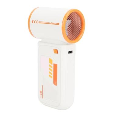 Imagem de Generic Ventilador Turbo Portátil Portátil, Ventilador a Pilhas Com Display Digital de 100 Velocidades para Acampar (Laranja)