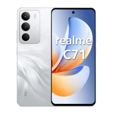 Imagem de Celular Realme C71 4G Smartphone 4GB RAM 256GB ROM Dual SIM (Branco)