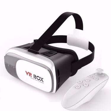Imagem de Oculos Vr Box 2.0 Realidade Virtual + Controle Cardboard 3d