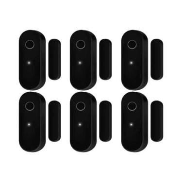 Imagem de Sensor De Porta E Janela Tuya Zigbee Para Casa Inteligente, Detector D