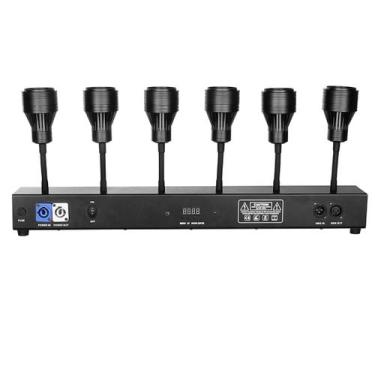 Imagem de Vara TX Com 6 Refletores TX LED 20w Branco Quente 3000k Com DMX E Foco