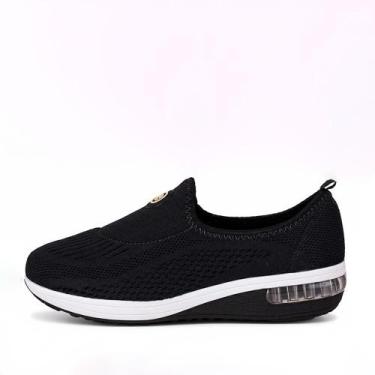 Imagem de Tenis Modare Slip On Knit Casual REF:7320.217.18345, Preto, 36